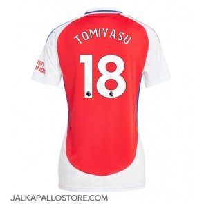 Arsenal Takehiro Tomiyasu #18 Kotipaita Naisten 2024-25 Lyhythihainen